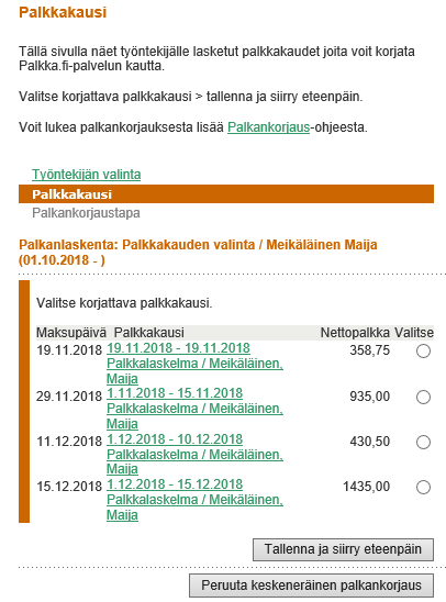 Lomakorvaus sisältyy palkkaan